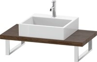 Duravit DuraStyle Konsole Nussbaum dunkel Matt 800x480x45 mm - DS100C02121