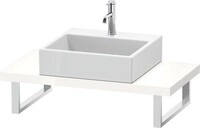 Duravit L-Cube Konsole Wei&szlig; Hochglanz 800x480x45 mm - LC100C02222 LC100C02222