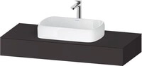 Duravit Qatego Konsole Graphit Supermatt 1200x550x170 mm - QA4802080800000