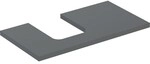 Geberit ONE Waschtisch-Platte, Ausschnitt links, f&uuml;r Aufsatzwaschtisch...
