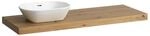 Laufen Waschtisch-Platte LANI 495x1370x65 mit Aussschnitt links H4046821122671