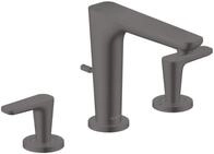 Hansgrohe 3-Loch WTA 125 Axor Citterio C mit Zugstangen Ablaufg. brushed black chrome
