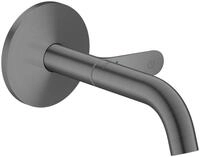 Hansgrohe Waschtischmischer AXOR One Unterputz Wandm. 160mm Select brushed black