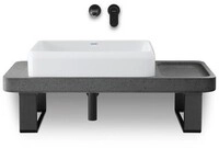 Duravit Wave Einhebel-Waschtischmischer Schwarz Matt - WA1070004046 WA1070004046