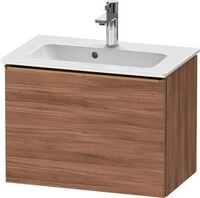 Duravit D-Neo Waschtischunterbau wandh&auml;ngend Nussbaum Matt 610x372x440 mm -