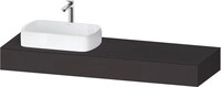 Duravit Qatego Konsole Graphit Supermatt 1600x550x170 mm - QA4806080800000