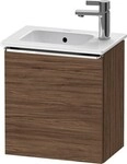 Duravit D-Neo Waschtischunterbau wandh&auml;ngend Nussbaum dunkel Matt 410x274x440...