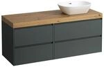 Laufen Waschtischunterschrank und Waschtisch-Platte LANI 495x1370x580...