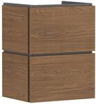 Hansgrohe Waschtischunterschrank Xilesa E 480x380mm m.2SK f. Handwaschbecken Eiche