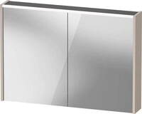 Duravit D-Code Spiegelschrank mit LED Beleuchtung T&uuml;ren 2, DC7107091910000