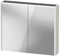 Duravit D-Code Spiegelschrank mit LED Beleuchtung T&uuml;ren 2, DC7106022220000