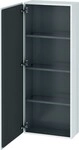 Duravit L-Cube Halbhochschrank Taupe Supermatt 500x243x1320 mm - LC1169L8383