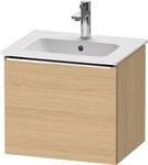 Duravit D-Neo Waschtischunterbau wandh&auml;ngend Natur Eiche Matt 510x402x440 mm -
