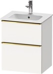 Duravit D-Neo Waschtischunterbau wandh&auml;ngend Wei&szlig; Matt 510x402x625 mm -