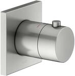 Keuco Thermostat IXMO 59553, eckig, Edelstahl-finish, 59553060002 59553060002