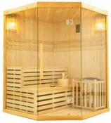 Neuesbad finnische Sauna 150x150x200cm, Hemlock, 3 Personen NB1J601501
