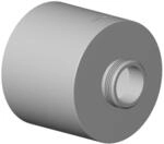 Dornbracht Spender Aufnahme, Wand Ersatzteile 90101052800 D. 60 x 49 mm Chrom