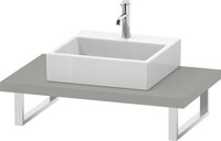 Duravit L-Cube Konsole Betongrau Matt 800x550x45 mm - LC102C00707 LC102C00707