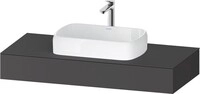 Duravit Qatego Konsole Graphit Matt 1200x550x170 mm - QA4802049490000...