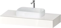 Duravit Qatego Konsole Wei&szlig; Hochglanz 1200x550x170 mm - QA4802022220000