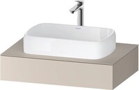 Duravit Qatego Konsole Taupe Matt 800x550x170 mm - QA4800091910000...