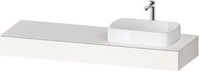 Duravit Qatego Konsole Wei&szlig; Supermatt 1600x550x170 mm - QA4807084840000