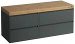 Laufen Waschtischunterschrank und Waschtisch-Platte LANI 495x1370x580...
