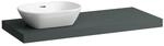 Laufen Waschtisch-Platte LANI 495x1185x65 mit Aussschnitt links H4046721122661