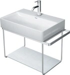 Duravit DuraSquare Metallkonsole Chrom Poliert 665x381x400 mm - 0031141000 31141000