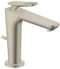Hansgrohe Waschtischm.125 Axor Citterio C CoolStart m.Zugst.Cubic cut brushed nickel,