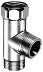 Schell T-St&uuml;ck 3/4" chrom f&uuml;r NA- und Sp&uuml;ltischventile 270880699