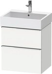 Duravit D-Neo Waschtischunterbau wandh&auml;ngend Wei&szlig; Matt 584x442x625 mm -
