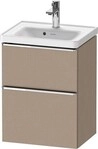 Duravit D-Neo Waschtischunterbau wandh&auml;ngend Leinen Matt 484x372x625 mm -