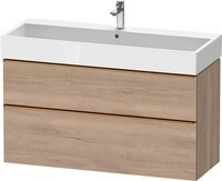 Duravit D-Neo Waschtischunterschrank wandh&auml;ngend 1184x442x625 Az 1 Ei