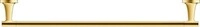 Duravit Starck T Handtuchhalter Gold Poliert 610x73x50 mm - 0099423400...
