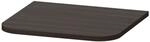 Duravit Happy D.2 Plus Abdeckplatte Nussbaum geb&uuml;rstet Matt 403x364x16 mm -