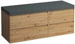 Laufen Waschtischunterschrank und Waschtisch-Platte LANI 495x1370x580...