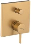 Hansgrohe Finoris Einhebel-Wannenmischer Unterputz f&uuml;r iBox universal, Brushed