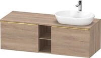 Duravit D-Neo Konsolen-Waschtischunterbau wandh&auml;ngend 1400x550x459 Az 2 Ei mr...