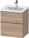 Duravit D-Neo Waschtischunterschrank wandh&auml;ngend 584x452x625 Az 1 Ei...