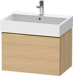 Duravit D-Neo Waschtischunterbau wandh&auml;ngend Natur Eiche Matt 684x442x440 mm -