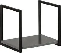 Fackelmann 84937, Fackelmann NEW YORK Unterregal Midi 33x28x28,grau, 84937 84937