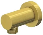 Steinberg Serie 340 Wandanschlussbogen 1/2", brushed gold, 3401660BG 3401660BG
