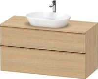 Duravit D-Neo Konsolenwaschtischunterbau wandh&auml;ngend Natur Eiche Matt...