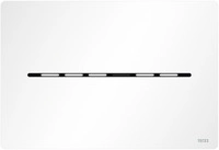 Tece solid WC-Elektronik 6 V, Ersatzteil Abdeckplatte wei&szlig; matt, 9820481...