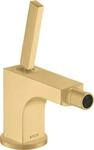 Hansgrohe Bidetmischer Axor Citterio 90mm Brushed Gold Optic 39210250