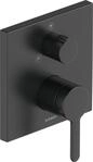 Duravit C.1 Einhebel-Brausemischer Unterputz Schwarz Matt 150x77x150 mm -