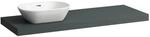 Laufen Waschtisch-Platte LANI 495x1370x65 mit Aussschnitt links H4046821122661