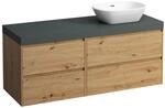Laufen Waschtischunterschrank und Waschtisch-Platte LANI 495x1370x580...