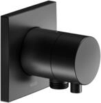 Keuco IXMO Black Selection Absperrventil m. Schlauchanschluss, eckig, m. Comfort